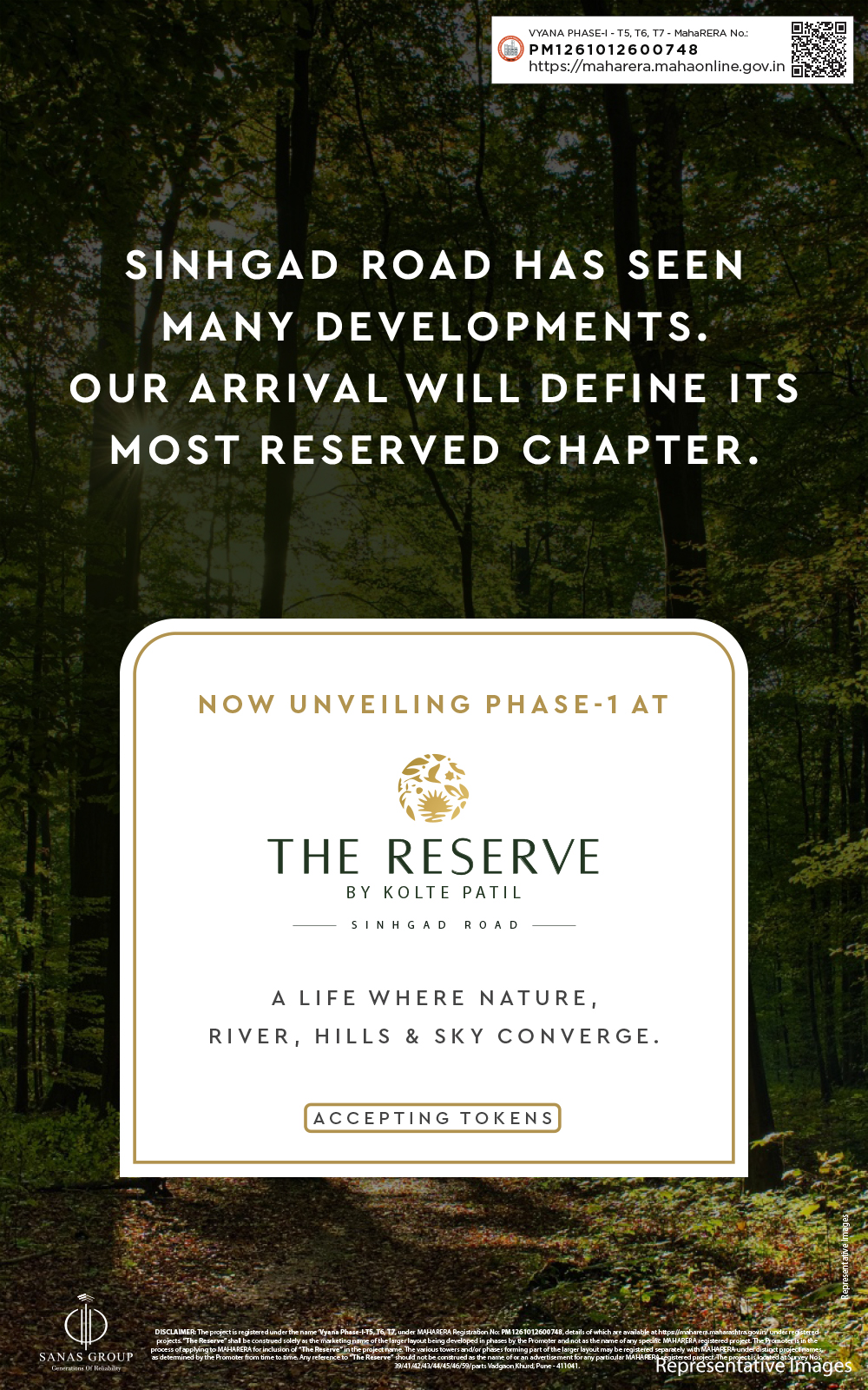 The Reserve by Kolte Patil — Sinhgad Road, Pune — facade view